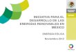 Estudios sobre el potencial de las energías renovables en México: Eólica