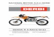 Derbi Senda R X Race 2004