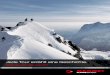 Mammut Alpine School Reiseprogramm
