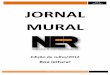 Julho - Jornal Mural NER Esporte e Entretenimento