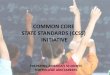 Common Core Standards Comparision by Palm Beach School District