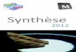 Synthèse 2012