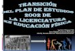 TRANSICION DE LA EDUCACION FISICA