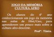 Jogo da Memória Cultura Afro