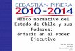 Marco Normativo del Estado de Chile y sus Poderes
