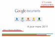 Présentation de Google Documents