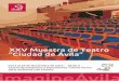 XXV Muestra de Teatro Ciudad de Ávila