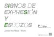Exposición "Signos de expresión y esbozos" de  Pintor Piñera
