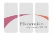 Elkarrekin. Memoria 2010