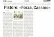 Pistore: Forza, Cassino!