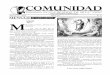 Periódico Parroquial "COMUNIDAD" #79