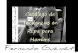 Fernando Guzmán Catálogo de Tendencias en Ropa de Hombre