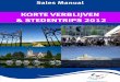Sales Manual Korte Verblijven & Stedentrips 2012
