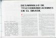 Desarrollo de telecomunicaciones en el Brasil