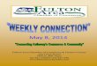 "Weekly Connection" May 8, 2014