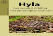 Hyla herpetological bulletin 2012_1