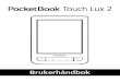Pocketbook Touch Lux 2 - Brukerhåndbok