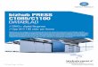 Bizhub press c1085 c1100 datablad