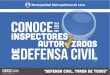 LISTA DE INSPECTORES AUTORIZADOS DE DEFENSA CIVIL DE LA MML