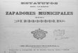 1853 Estatuto del Cuerpo de Zapadores Municipales de Córdoba