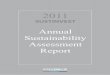 Sustainability assessment report 2011