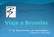 Programa Viaje Estudios a Bruselas