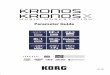Korg Kronos Parameters Guide