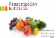 Prescripción Nutricia
