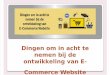 Dingen om in acht te nemen bij de ontwikkeling van E-Commerce Website