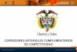 Corredores Competitividad Colombia - Rutas y Avances