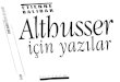 Etienne Balibar - Althusser Icin Yazilar