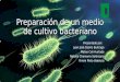 Informe 1 Preparación de Un Medio de Cultivo Bacteriano