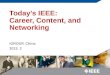 IGROUP, China 2013. 3 Today's IEEE: Career, Content, and Networking