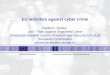 EU activities against cyber crime Radomír Janský Unit - Fight against Organised Crime Directorate-General Justice, Freedom and Security (DG JLS) European