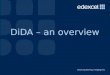 DiDA â€“ an overview. The DiDA suite ICT in Enterprise Multimedia Graphics DiDA (equivalent to 4 GCSEs) CiDA (equivalent to 2 GCSEs) AiDA (equivalent to