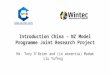 Introduction China – NZ Model Programme Joint Research Project Mr. Tony O’Brien and (in absentia) Madam Liu Yufeng Hamilton, Nov 25, 2015