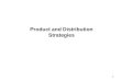 1 Product and Distribution Strategies. 2 Product Strategy Product—bundle of physical, service, and symbolic attributes designed to enhance buyers’ want