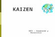 KAIZEN INTI – Extensión y Desarrollo. Temario 1. ¿ Qu é es la competitividad de una empresa ¿ Y la de un producto ? 2. Significado y objetivos de Kaizen