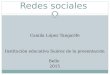 Redes sociales Camila López Tangarife Institución educativa Suárez de la presentación Bello 2015