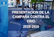 PRESENTACION DE LA CAMPAÑA CONTRA EL FRIO 2015-2016