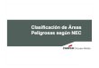 Areas Clasificadas NEC