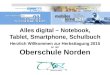 Alles digital – Notebook, Tablet, Smartphone, Schulbuch Herzlich Willkommen zur Herbsttagung 2015 an der Oberschule Norden
