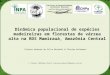 Tatiana Andreza da Silva Marinho 1 & Florian Wittmann 1 Dinâmica populacional de espécies madeireiras em florestas de várzea alta na RDS Mamirauá, Amazônia