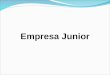 Empresa Junior. Empresa Junior é uma associação civil, sem fins lucrativos constituída por alunos de graduação e Professores que prestam serviços e desenvolve