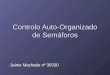Controlo Auto-Organizado de Semáforos Jaime Machado nº 30330