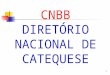 1 CNBB DIRETÓRIO NACIONAL DE CATEQUESE. 2 I PARTE: FUNDAMENTOS TEOLÓGICO- PASTORAIS DA CATEQUESE