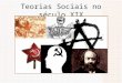Teorias Sociais no século XIX. Definição As teorias socialistas podem ser definidas por um conjunto de ideias que criticam o modelo capitalista industrial