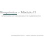 INTRODUÇÃO AO METABOLISMO DE CARBOIDRATOS E NFERMAGEM 2012/1 – P ROFª A MANDA V ICENTINO Bioquímica – Módulo II