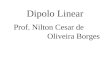 Dipolo Linear Prof. Nilton Cesar de Oliveira Borges