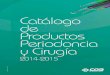 Catalogo Periodoncia y Cirugia Coa 14-15